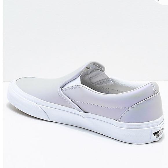 Restock NWT 5 Star VANS SlipOn Iridescent Metallic - Picture 7 of 8